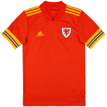 2020-21 Wales Home Shirt - 9/10 - (XS)