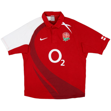 2007-09 England Rugby Away Shirt - 8/10 - (XL)