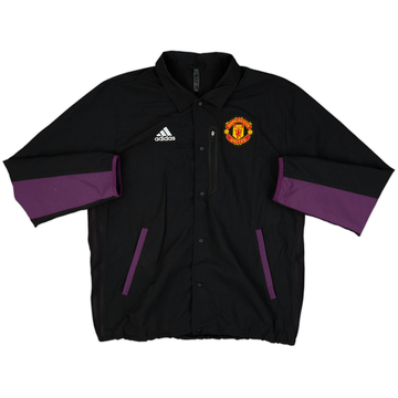 2021-22 Manchester United adidas Coach Jacket - 10/10 - (L)