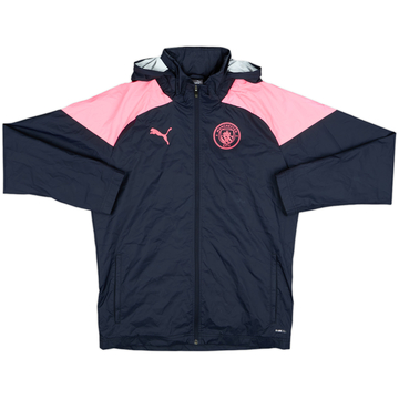 2023-24 Manchester City Puma Rain Coat - 8/10 - (M)