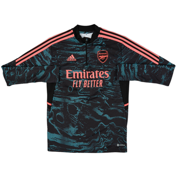 2022-23 Arsenal adidas 1/4 Zip Drill Top - 10/10 - (S)