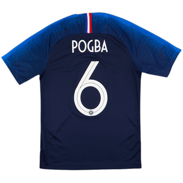 2018 France Home Shirt Pogba #6 - 6/10 - (S)
