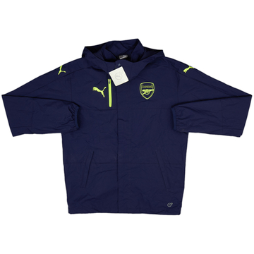 2016-17 Arsenal Puma Hooded Rain Jacket (M)