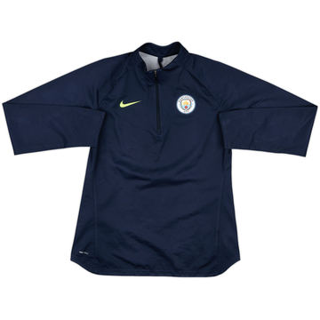 2018-19 Manchester City Nike 1/4 Zip Drill Top - 8/10 - (Women's S)