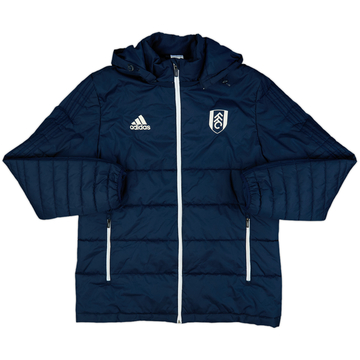 2017-18 Fulham Player Issue adidas Padded Bench Coat - 8/10 - (L)