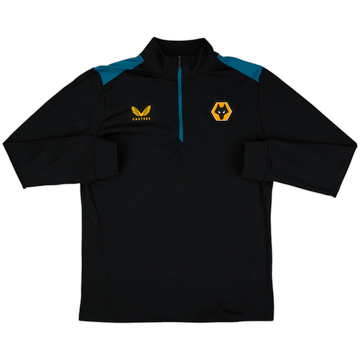 2022-23 Wolves Castore 1/4 Zip Drill Top - 10/10 - (L)