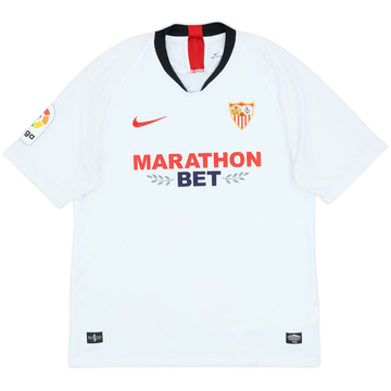 2019-20 Sevilla Home Shirt - 8/10 - (L)