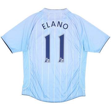 2007-08 Manchester City Home Shirt Elano #11 - 8/10 - (L)