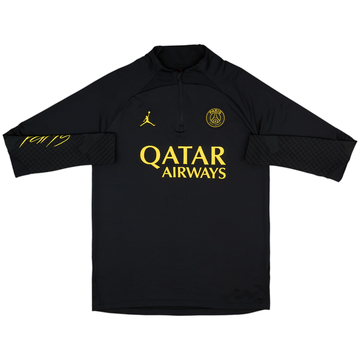 2023-24 Paris Saint-Germain Nike Jordan 1/4 Zip Drill Top - 10/10 - (M)