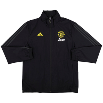 2019-20 Manchester United adidas Hooded Rain Jacket - 9/10 - (L)