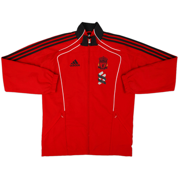 2010-11 Liverpool adidas Track Jacket - 10/10 - (M)