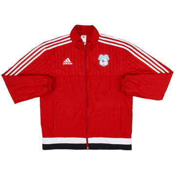 2016-17 Cardiff City adidas Track Jacket - 8/10 - (M)