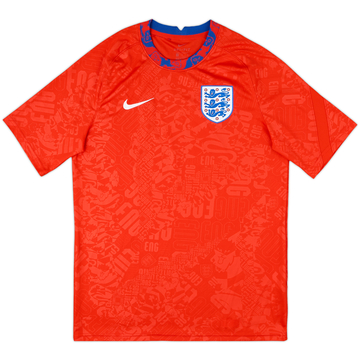 2020-21 England Nike Training Shirt - 9/10 - (M)