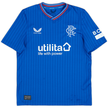 2023-24 Rangers Home Shirt - 8/10 - (M.Boys)