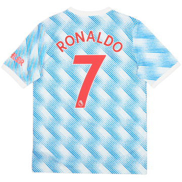 2021-22 Manchester United Away Shirt Ronaldo #7 - 9/10 - (XL.Boys)