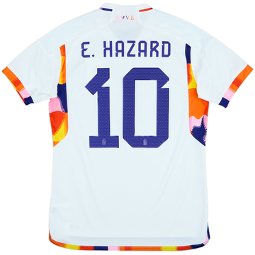 2022-23 Belgium Away Shirt E.Hazard #10 - 8/10 - (M)