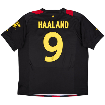 2022-23 Manchester City Away Shirt Haaland #9 - 9/10 - (XL)
