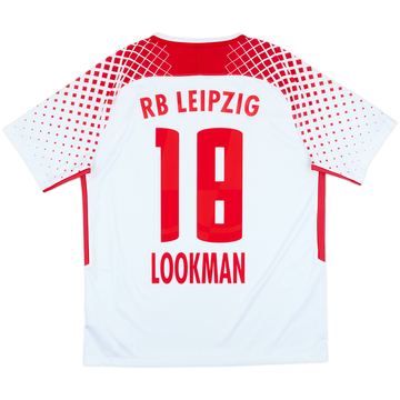2017-18 RB Leipzig Home Shirt Lookman #18 - 6/10 - (L)