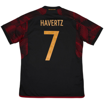 2022-23 Germany Away Shirt Havertz #7 - 8/10 - (S)