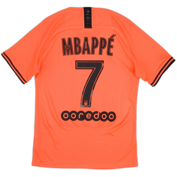 2019-20 Paris Saint-Germain Away Shirt Mbappe #7 - 5/10 - (S)