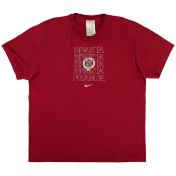 2006-07 Sparta Prague Nike Cotton Tee - 7/10 - (L)