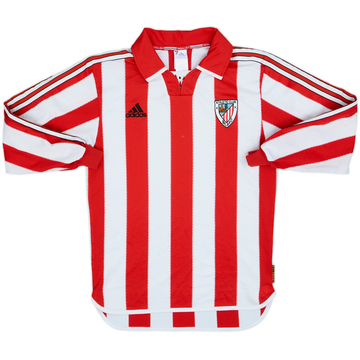 1999-01 Athletic Bilbao Player Issue Home L/S Shirt - 6/10 - (S)
