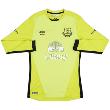 2016-17 Everton GK Shirt - 7/10 - (S)