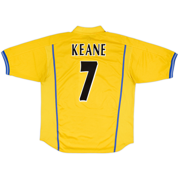 2000-02 Leeds United Away Shirt Keane #7 - 6/10 - (L)