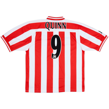 1999-00 Sunderland Home Shirt Quinn #9 - 6/10 - (XL)