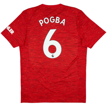 2020-21 Manchester United Home Shirt Pogba #6 - 10/10 - (L)