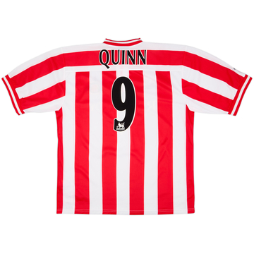 1999-00 Sunderland Home Shirt Quinn #9 - 9/10 - (XL)