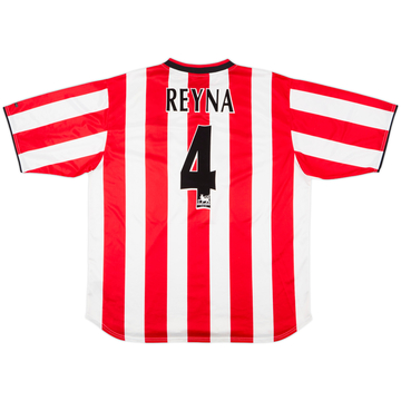 2000-02 Sunderland Home Shirt Reyna #4 - 6/10 - (XXL)