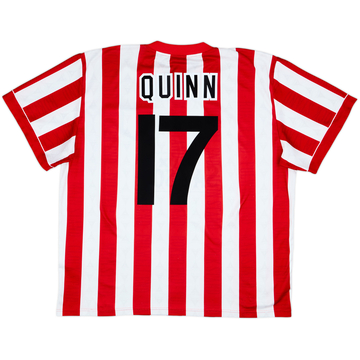 1996-97 Sunderland Home Shirt Quinn #17 - 8/10 - (XL)