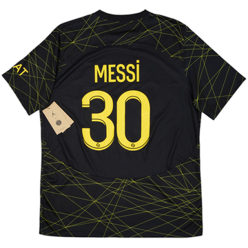 2022-23 Paris Saint-Germain Fourth Shirt Messi #30 (L)
