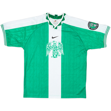 1996-98 Nigeria Player Issue Nike Training Shirt - 10/10 - (L)
