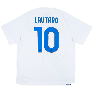 2023-24 Inter Milan Away Shirt Lautaro #10 - 9/10 - (XL)