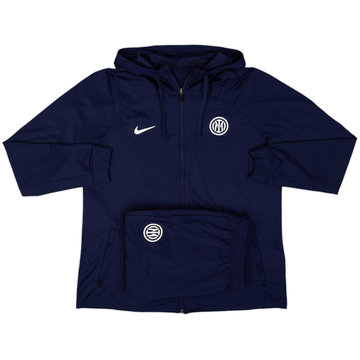 2022-23 Inter Milan Nike Hooded Tracksuit - 10/10 - (XL)