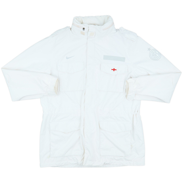 2011-12 Inter Milan Nike Hooded Rain Jacket - 8/10 - (XL)