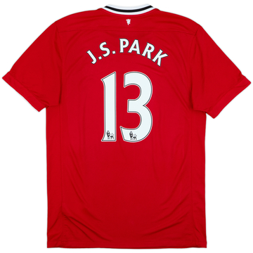 2011-12 Manchester United Home Shirt J.S.Park #13 - 7/10 - (L)