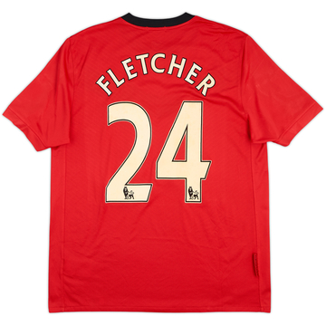 2009-10 Manchester United Home Shirt Fletcher #24 - 5/10 - (L)