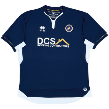 2017-18 Millwall Home Shirt - 10/10 - (XL)