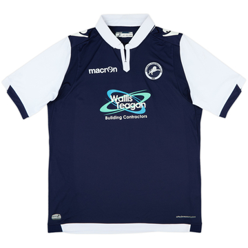 2015-16 Millwall Home Shirt - 6/10 - (L)