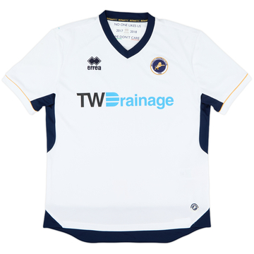 2017-18 Millwall Away Shirt - 9/10 - (L)