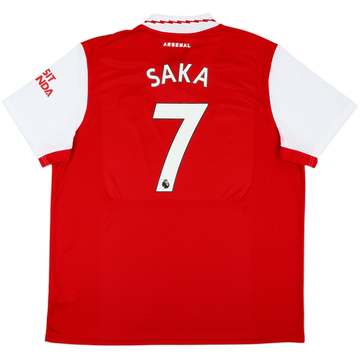 2022-23 Arsenal Home Shirt Saka #7 (XXL)