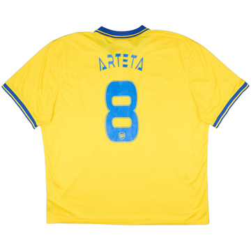 2013-14 Arsenal Away Shirt Arteta #8 - 9/10 - (3XL)