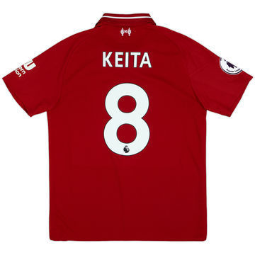 2018-19 Liverpool Home Shirt Keita #8 - 9/10 - (M)