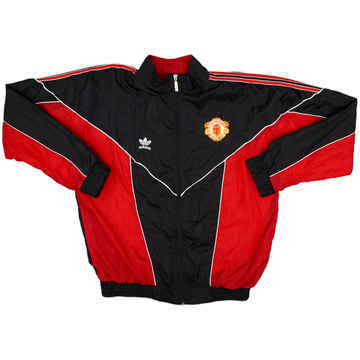1988-90 Manchester United adidas Track Jacket - 9/10 - (M)