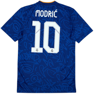 2021-22 Real Madrid Away Shirt Modric #10 (S)