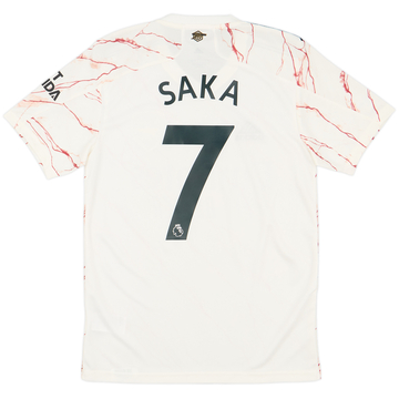2020-21 Arsenal Away Shirt Saka #7 - 10/10 - (S)