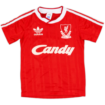 1988-89 Liverpool Home Shirt - 8/10 - (S.Boys)